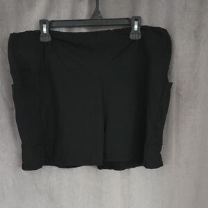 Black Athletic Shorts Fits A 2-3x